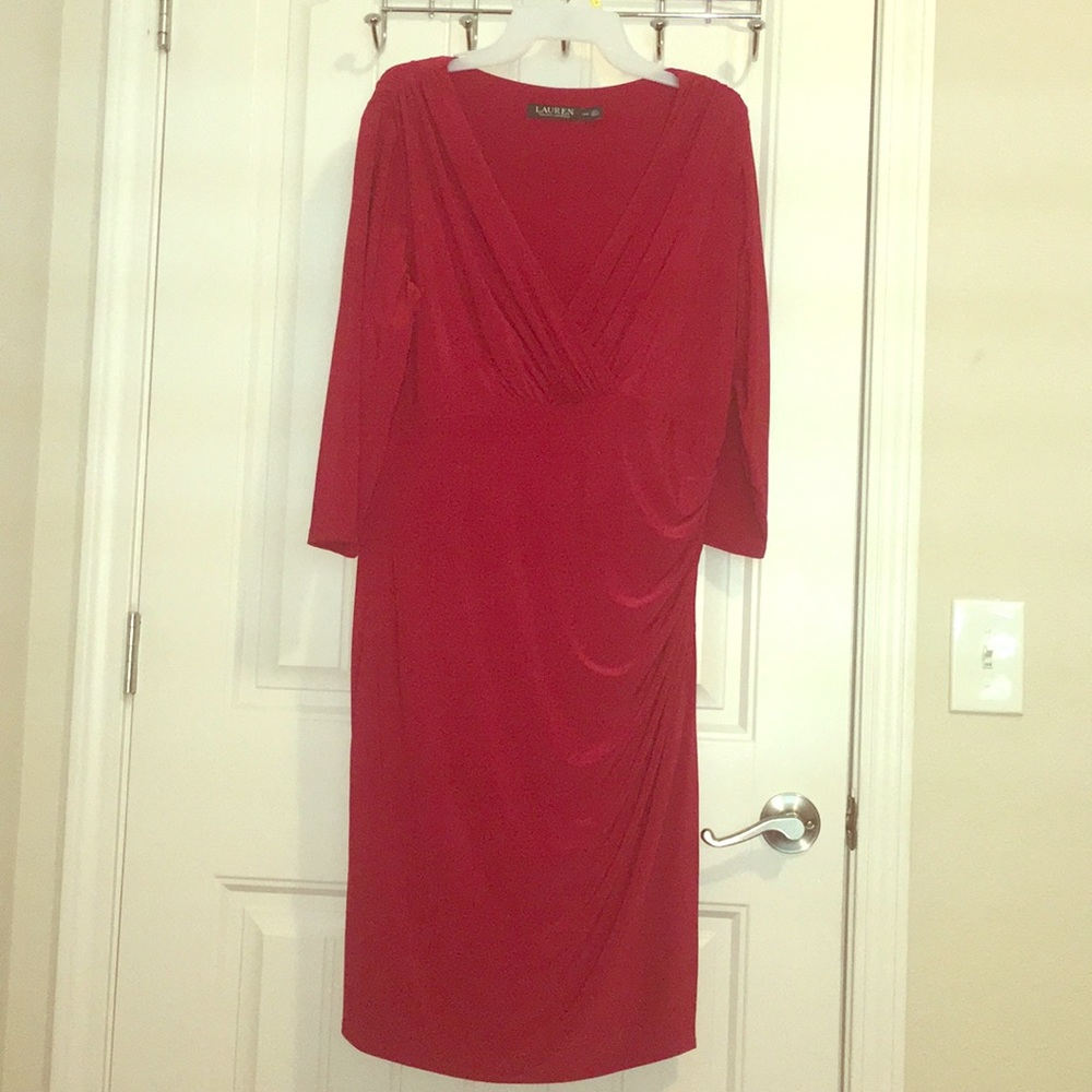 Lauren by RalphLauren Red Dress